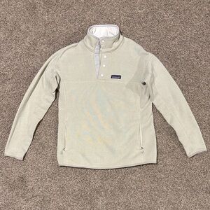 Patagonia Gray Quarter-Snap Fleece